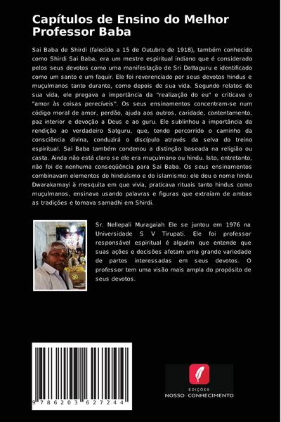 Produktbild: Cap&iacute;tulos de Ensino do Melhor Professor Baba