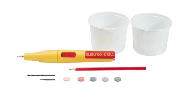 Produktbild: PEBARO 0354 - Eiergravieren, Ostereier-Malset mit Gravierstift und Zubeh&ouml;r, Bastelset