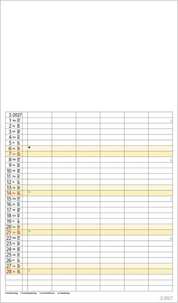 Produktbild: FMB Familienplaner XL 2027