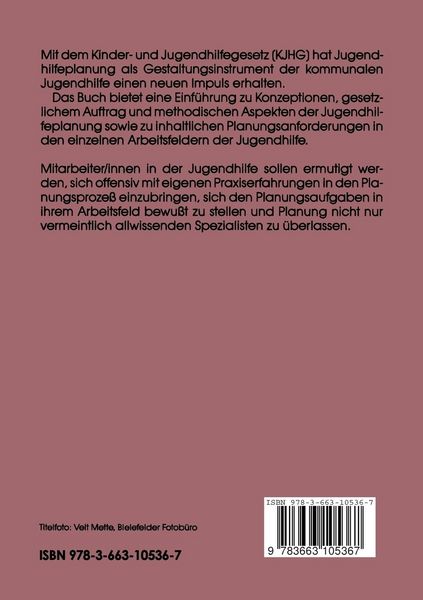 Produktbild: Kooperative Jugendhilfeplanung