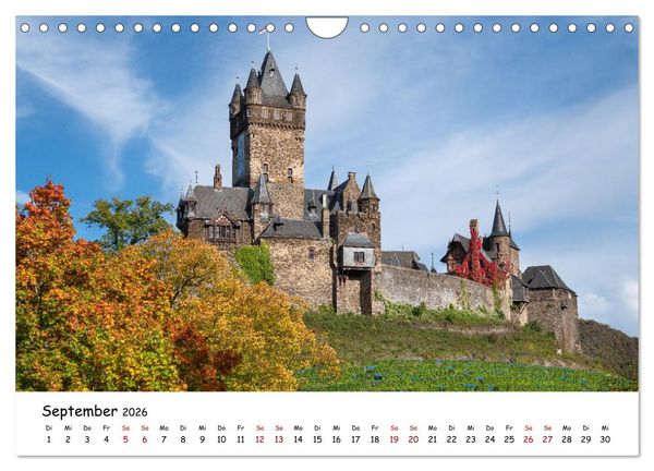 Produktbild: Heimat Entdecken - Die Mosel (Wandkalender 2026 DIN A4 quer), CALVENDO Monatskalender