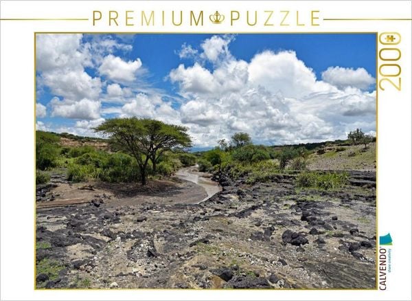 CALVENDO Puzzle Olduvai-Schlucht | 2000 Teile Lege-Größe 90x67cm Foto-Puzzle für glückliche Stunden