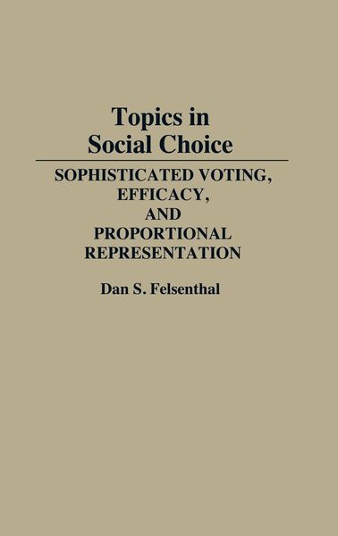 Produktbild: Topics in Social Choice
