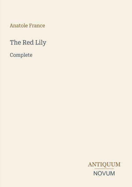 Produktbild: The Red Lily