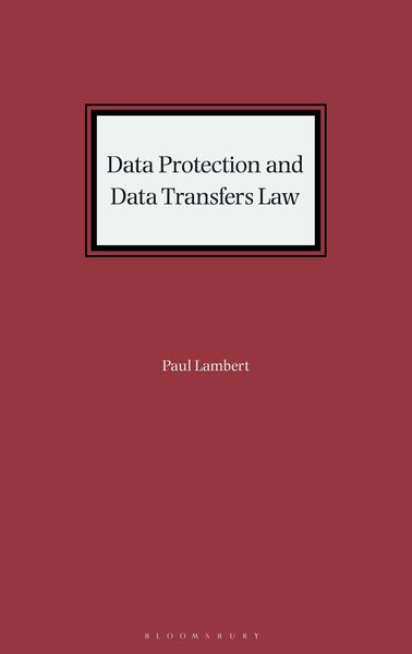 Produktbild: Data Protection and Data Transfers Law