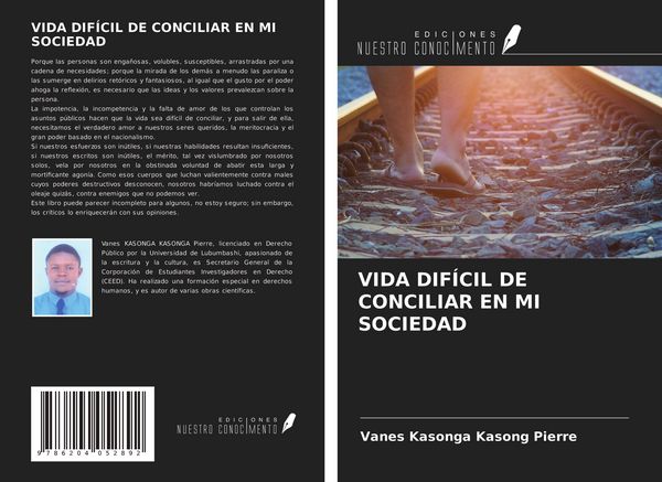 Produktbild: Vida Dif&iacute;cil De Conciliar En Mi Sociedad