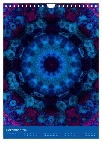 Produktbild: Meditative Pflanzenmandalas (Wandkalender 2026 DIN A4 hoch), CALVENDO Monatskalender
