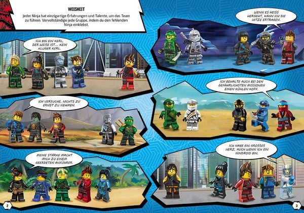 Produktbild: LEGO&reg; NINJAGO&reg; &ndash; Stickerabenteuer - Helden auf Mission