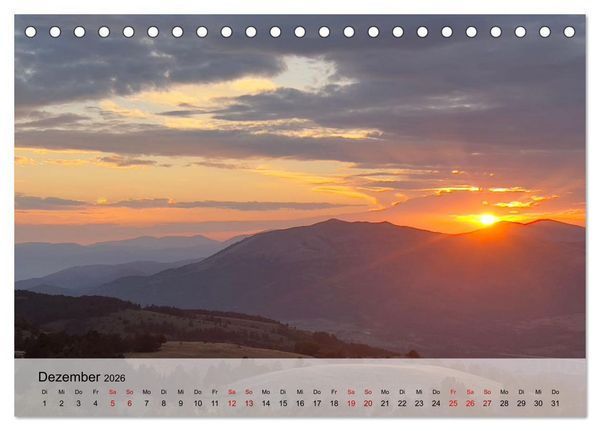 Produktbild: Abruzzen - wild und romantisch (Tischkalender 2026 DIN A5 quer), CALVENDO Monatskalender