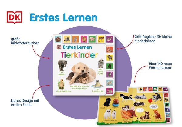 Produktbild: Erstes Lernen. Tierkinder