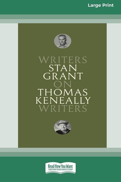 Produktbild: On Thomas Keneally