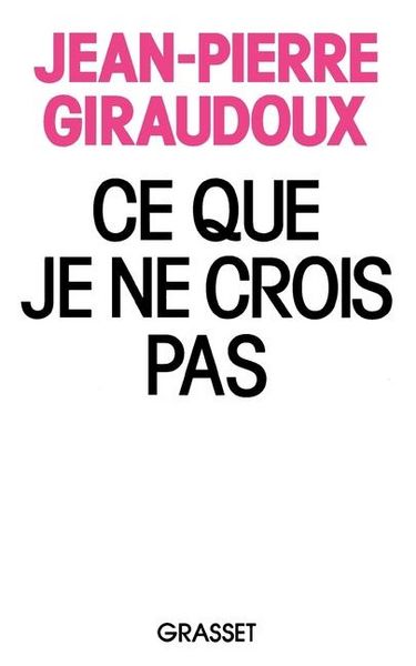 Produktbild: Ce que je ne crois pas