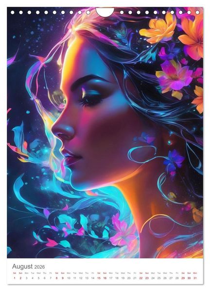 Produktbild: Feminine elegance (Wall Calendar 2026 DIN A4 portrait), CALVENDO 12 Month Wall Calendar