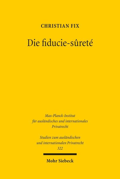 Produktbild: Die fiducie-s&ucirc;ret&eacute;