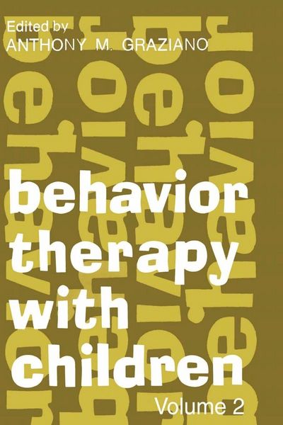 Produktbild: Behavior Therapy with Children