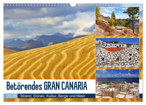 Produktbild: Bet&ouml;rendes Gran Canaria (Wandkalender 2026 DIN A3 quer), CALVENDO Monatskalender