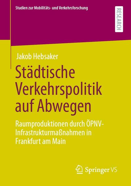 Produktbild: St&auml;dtische Verkehrspolitik auf Abwegen