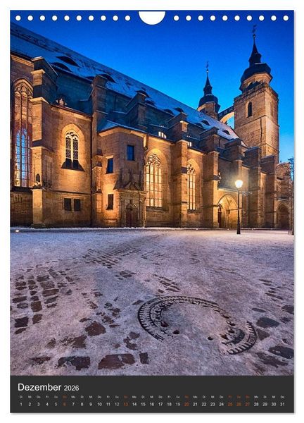 Produktbild: Bayreuth 2026 (Wandkalender 2026 DIN A4 hoch), CALVENDO Monatskalender