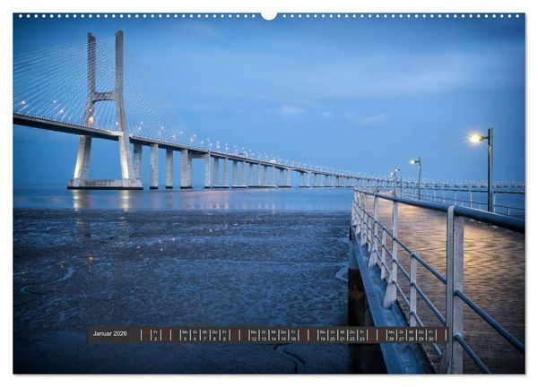 Produktbild: Portugals Atlantikk&uuml;ste (hochwertiger Premium Wandkalender 2026 DIN A2 quer), Kunstdruck in Hochglanz
