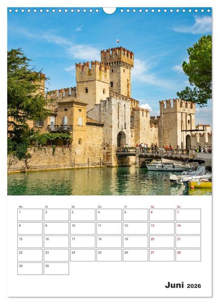 Produktbild: Sirmione - Reiseplaner (Wandkalender 2026 DIN A3 hoch), CALVENDO Monatskalender