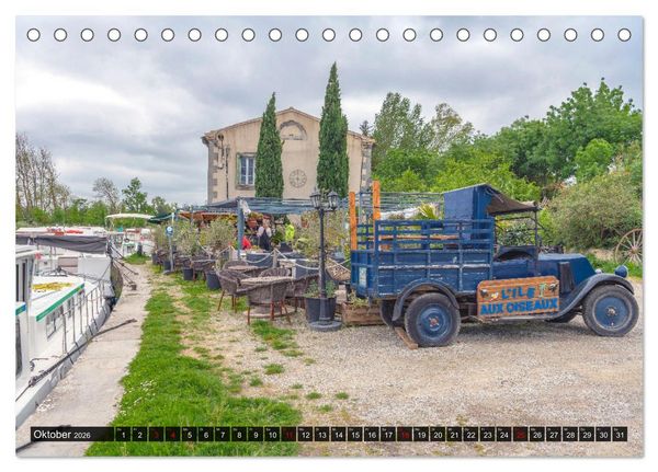 Produktbild: Der K&ouml;nigliche Kanal. Die Wasserstra&szlig;e im Languedoc (Tischkalender 2026 DIN A5 quer), CALVENDO Monatskalender