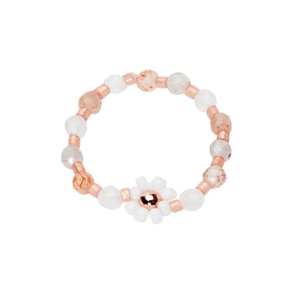 Produktbild: Ring - "Bloom" Rosa-Grau