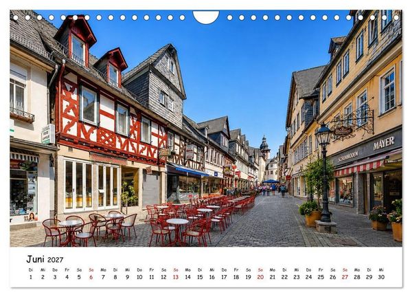 Produktbild: Glanzvolles Weilburg (Wandkalender 2027 DIN A4 quer), CALVENDO Monatskalender