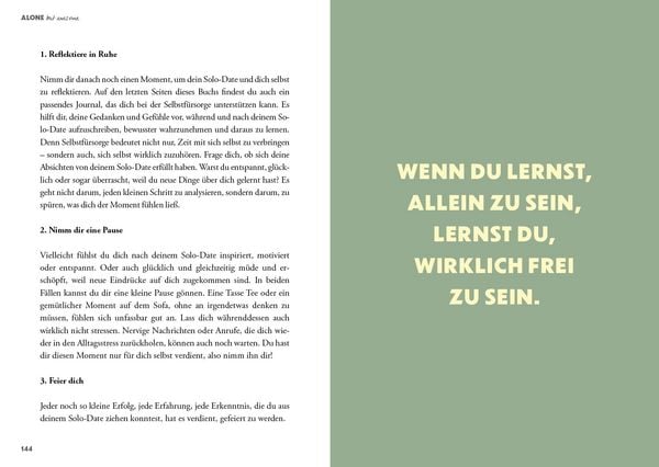 Produktbild: Alone but awesome &ndash; die Magie von Solo-Dates