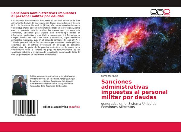 Produktbild: Sanciones administrativas impuestas al personal militar por deudas