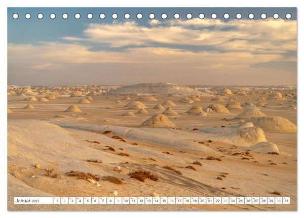Produktbild: &Auml;gypten - die Weisse W&uuml;ste (Tischkalender 2027 DIN A5 quer), CALVENDO Monatskalender