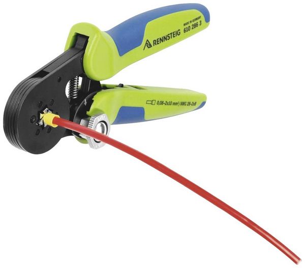 Produktbild: Aderendh&uuml;lsencrimpzange PEW 8 selbsteinstellend 610 286 3 Typ br&uuml;niert Crimpprofil 6-kant Kapazit&auml;t 0,08-16,0 mm&sup2; Twin-A