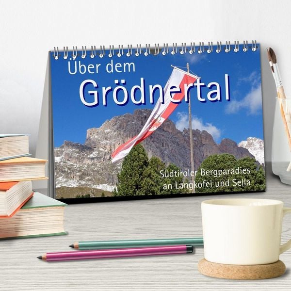 Produktbild: &Uuml;ber dem Gr&ouml;dnertal (Tischkalender 2027 DIN A5 quer), CALVENDO Monatskalender