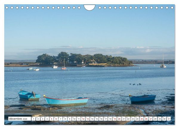 Produktbild: Morbihan, Sud Bretagne (Calendrier mural 2026 DIN A4 vertical), CALVENDO calendrier mensuel