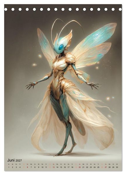 Produktbild: Insecta Fantastica (Tischkalender 2027 DIN A5 hoch), CALVENDO Monatskalender