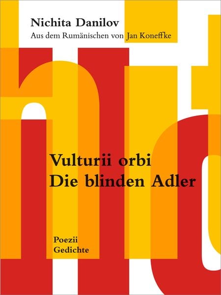 Vulturii orbi / Die blinden Adler, Paperback von Nichita Danilov, Pudelundpinscher, edition, 9783906061351