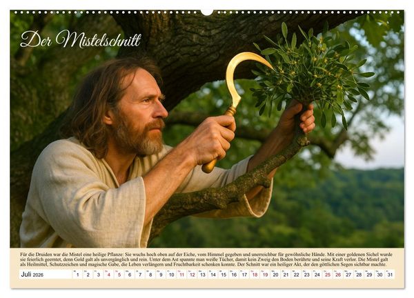 Produktbild: Von Samhain bis Beltane (Wandkalender 2026 DIN A2 quer), CALVENDO Monatskalender