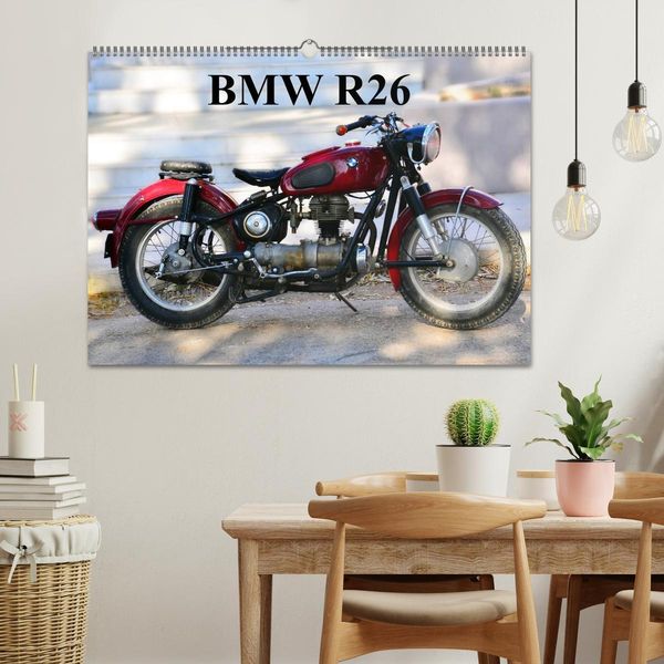 Produktbild: BMW R26 (Wandkalender 2025 DIN A2 quer), CALVENDO Monatskalender