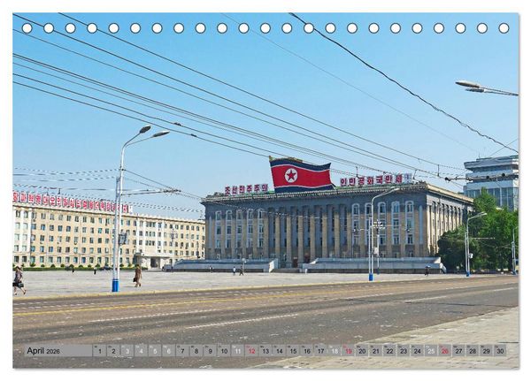 Produktbild: PJ&Ouml;NGJANG Streifzug durch eine leere Stadt (Tischkalender 2026 DIN A5 quer), CALVENDO Monatskalender