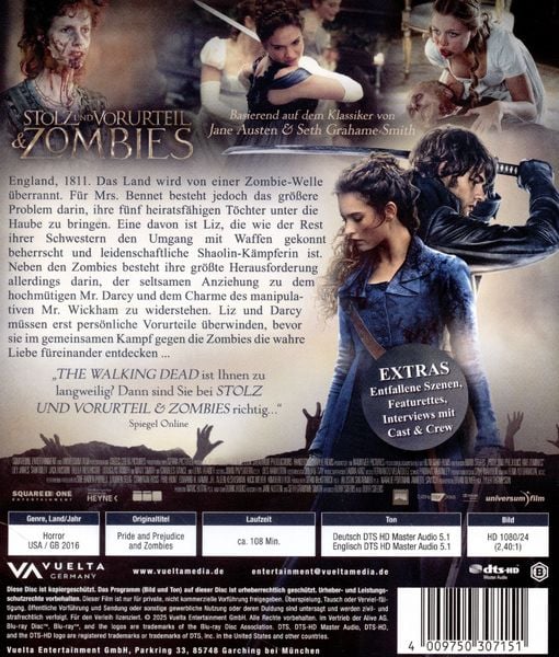 Produktbild: Stolz und Vorurteil & Zombies