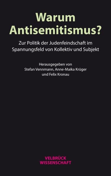 Produktbild: Warum Antisemitismus?