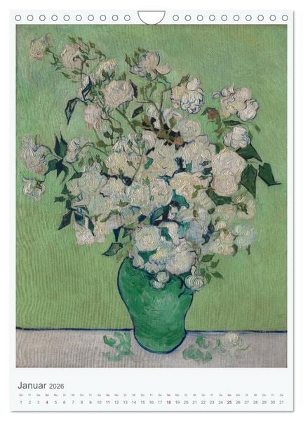 Produktbild: Blumenstr&auml;u&szlig;e - Bl&uuml;tenpracht und Blumenfreuden (Wandkalender 2026 DIN A4 hoch), CALVENDO Monatskalender