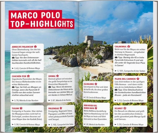 Produktbild: MARCO POLO Reisef&uuml;hrer Yucatan