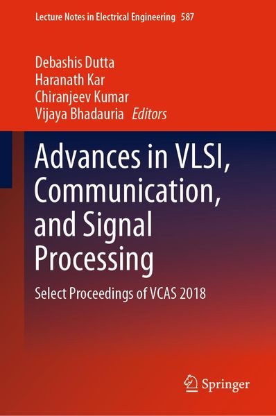 Produktbild: Advances in VLSI, Communication, and Signal Processing