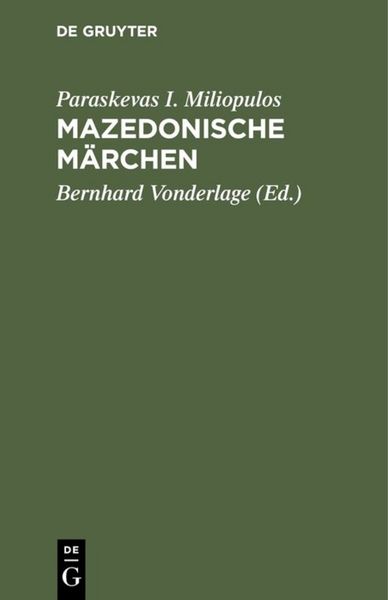 Produktbild: Mazedonische M&auml;rchen
