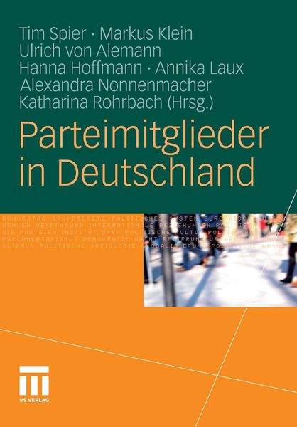 Produktbild: Parteimitglieder in Deutschland