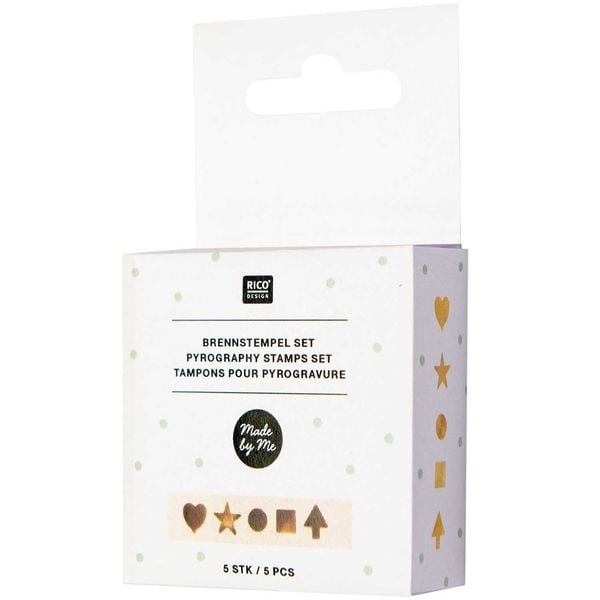 Produktbild: Brennstempel Set, 5-teilig