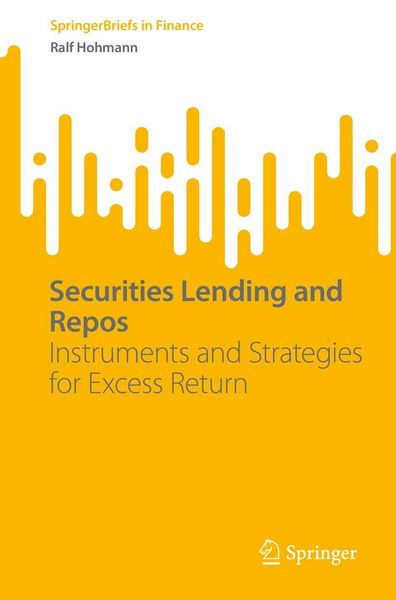Produktbild: Securities Lending and Repos