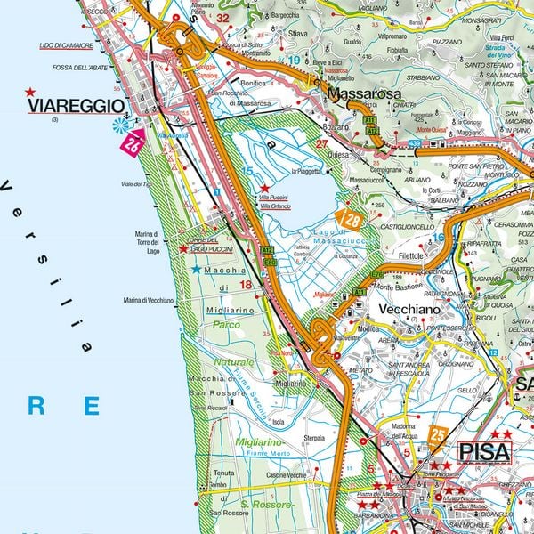 Produktbild: MARCO POLO Freizeitkarte 118 Toskana 1:125.000