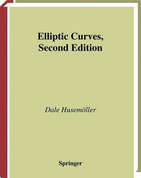 Produktbild: Elliptic Curves