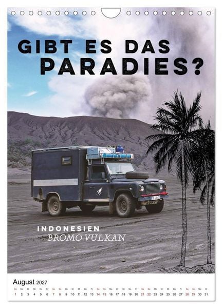 Produktbild: INTO THE FAR und die gro&szlig;en Fragen des Reisens - A True Overland Story (Wandkalender 2027 DIN A4 hoch), CALVENDO Monatskalender